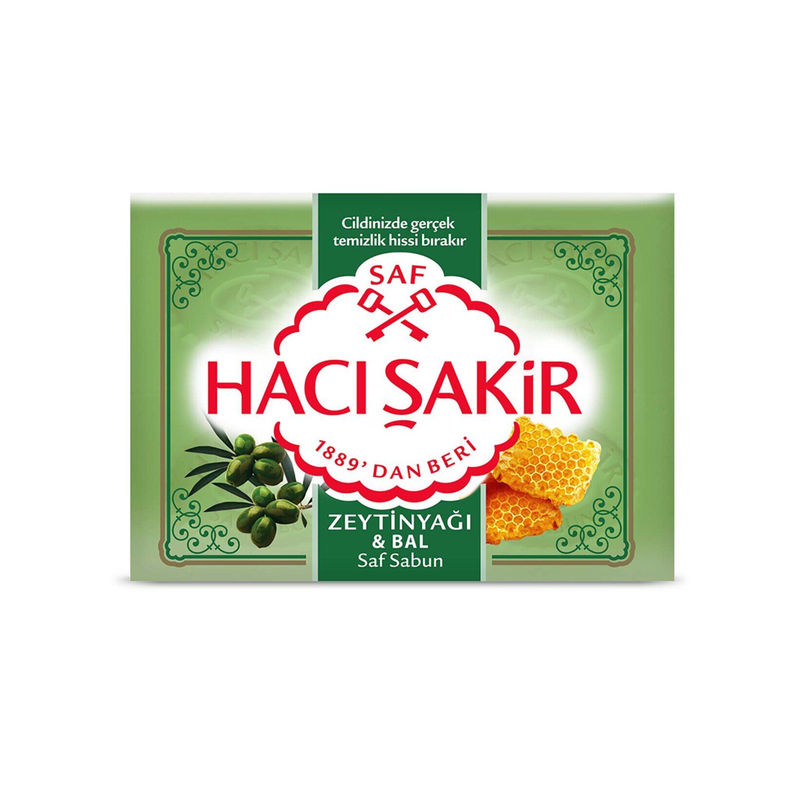 Hacı Şakir Zeytinyağı & Bal Kalıp Sabun 150 Gr X 4 600 Gr