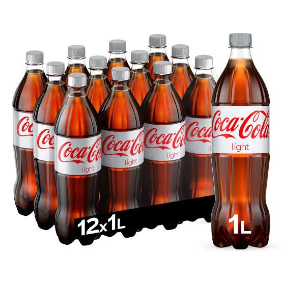 Coca Cola Light 1 Lt X(12 & 6 Adet)