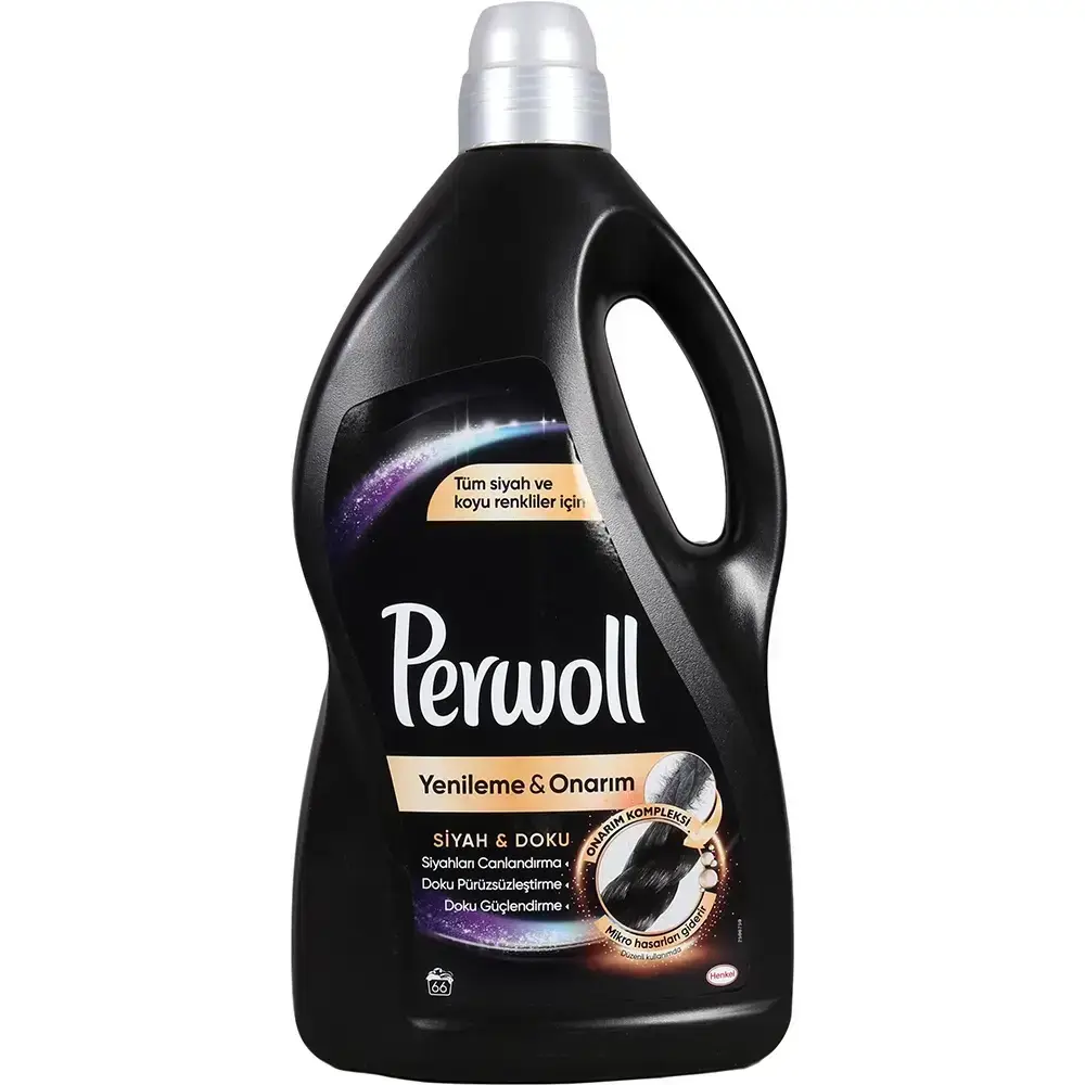 Perwoll Siyah Sihir Sıvı Deterjan 3,96 Lt