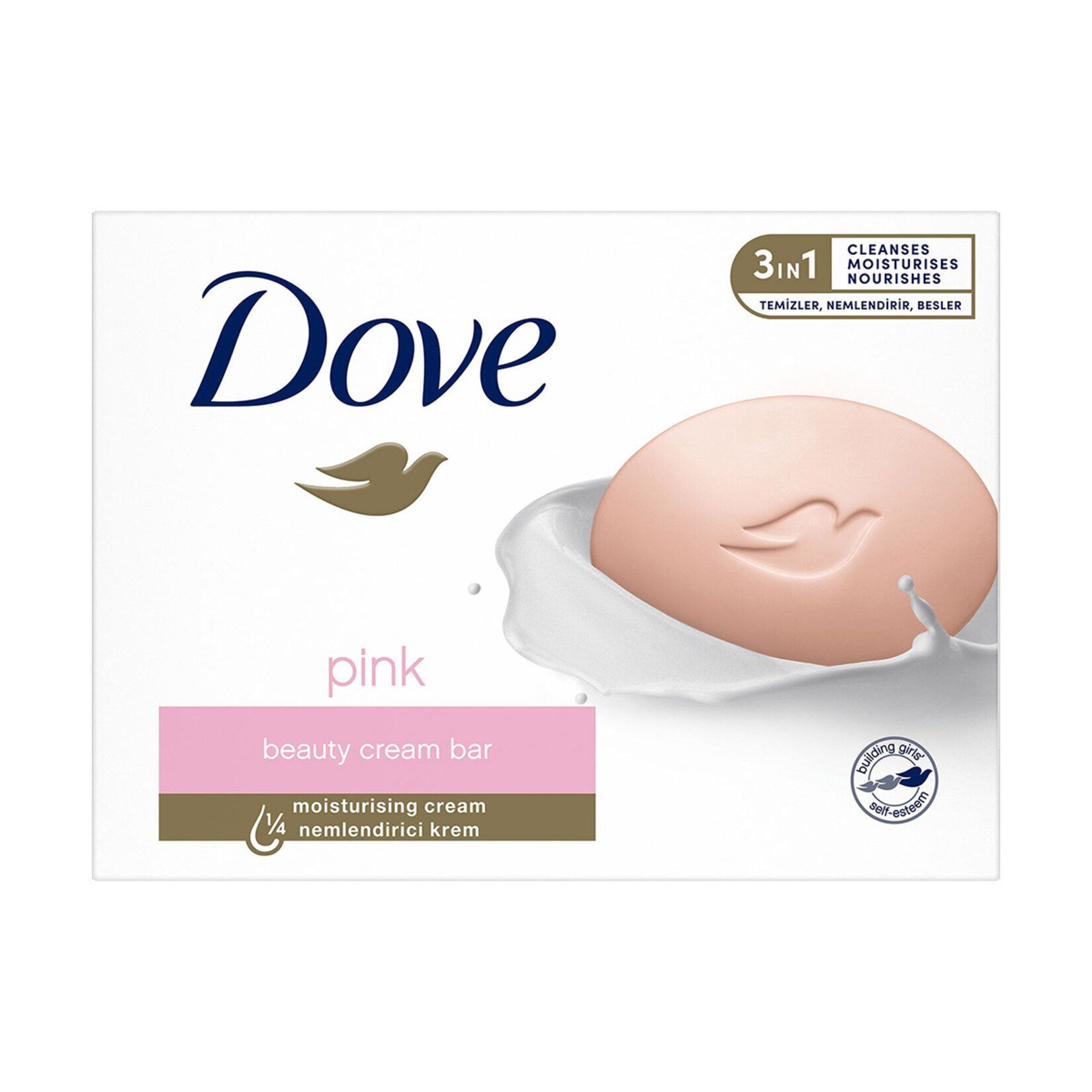 Dove Beauty Cream Bar Katı Sabun Pink Nemlendiricili 90 Gr