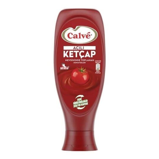 Calve Acılı Ketçap 400 Gr