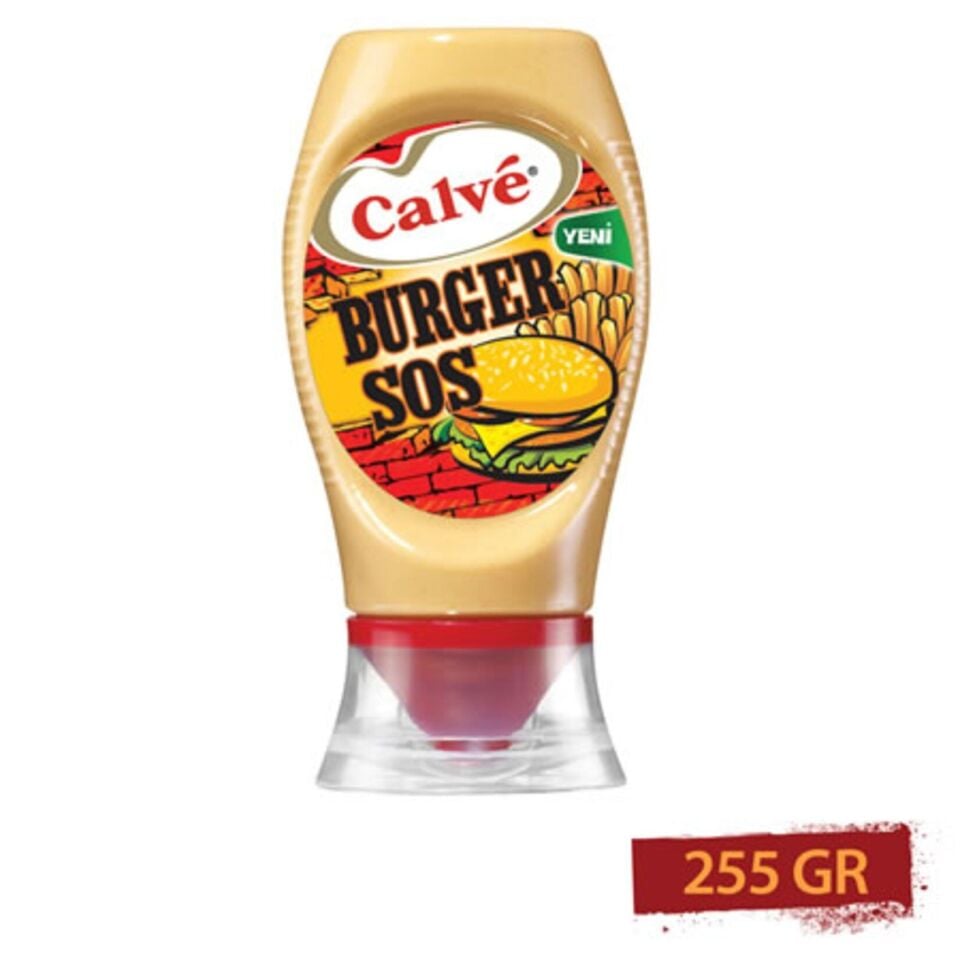 Calve Burger Sos 245 Gr