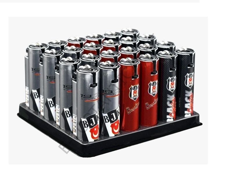 I-Lighter Taraftar Metal Taşlı BJK 24'lü