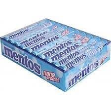 Mentos Şekerleme 37,5 gr  20'li Paket Nane Aromalı
