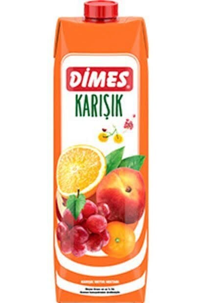 Dimes Meyve Suyu Karışık 1 Lt X 12 Adet