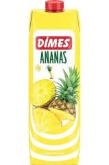 Dimes Meyve Suyu Ananas 1 Lt X (12 & 6 Adet)