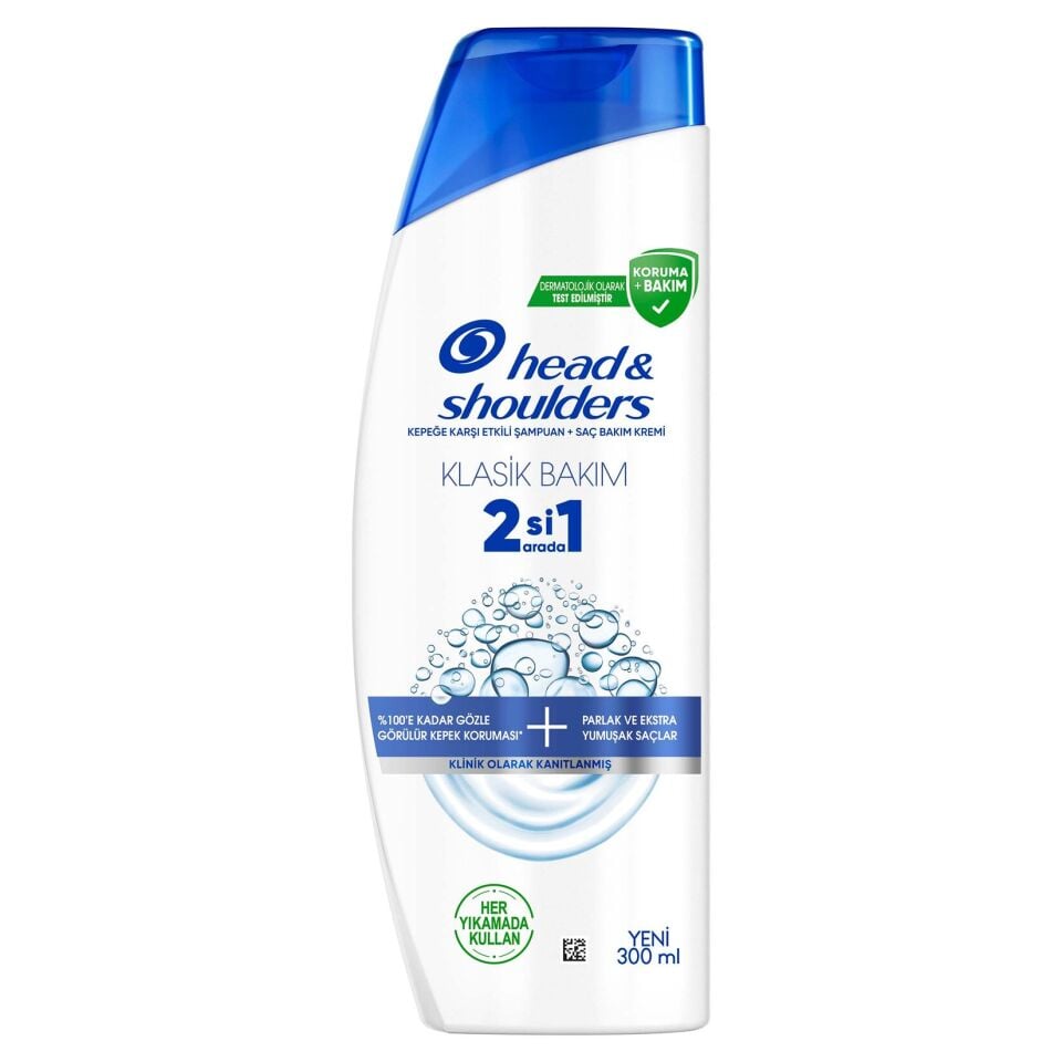 Head & Shoulders Klasik Bakım 2in1 Şampuan 300 Ml