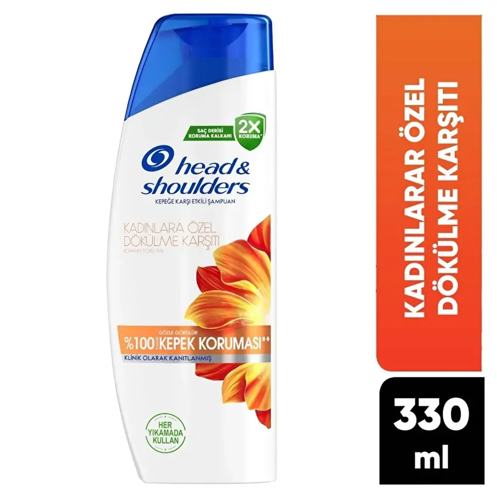 Head & Shoulders Kadınlara Özel Dökülme Karşıtı Kepeğe Karşı Etkili Şampuan 330 Ml