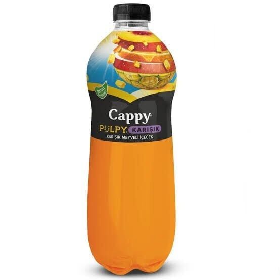 Cappy Meyve Suyu Pulpy Karışık 1 Lt X 12 Adet
