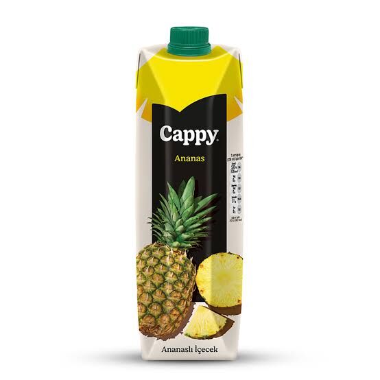 Cappy Meyve Suyu Ananaslı 1 LT X 12 ADET