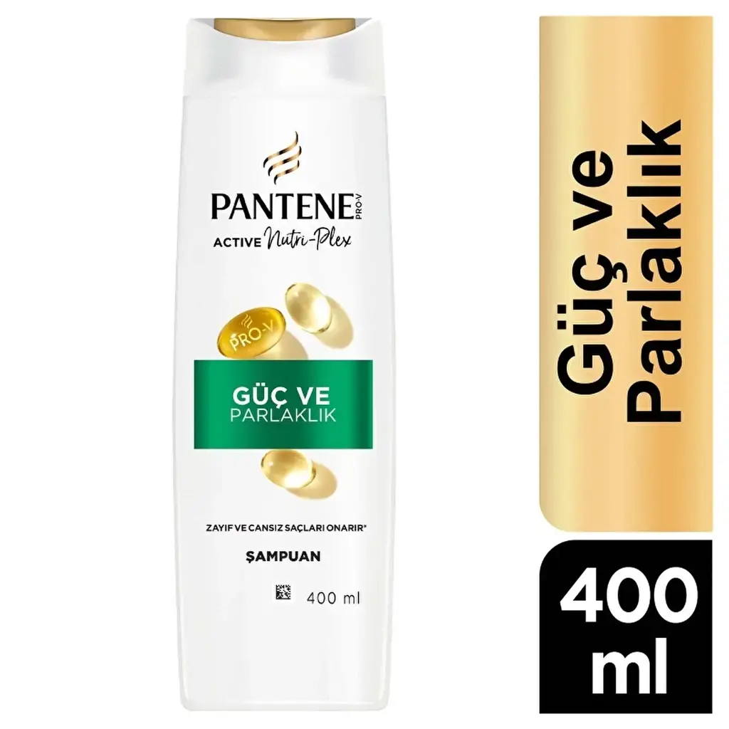 Pantene Güç & Parlaklık Şampuan 400 Ml