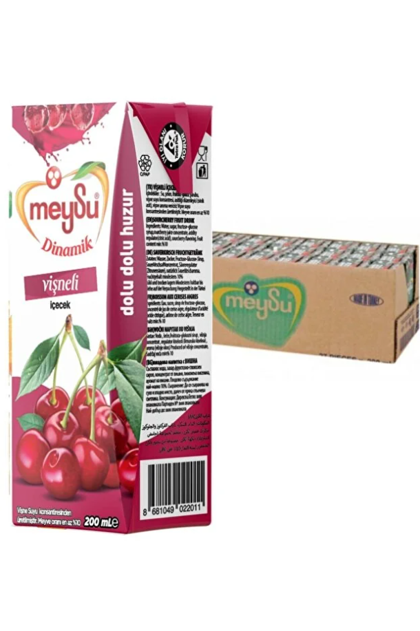 Meysu Meyve Suyu Vişne 330 Ml X 27 Adet