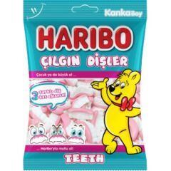 Haribo Çılgın Dişler Jelibon 80 G 25 ADET