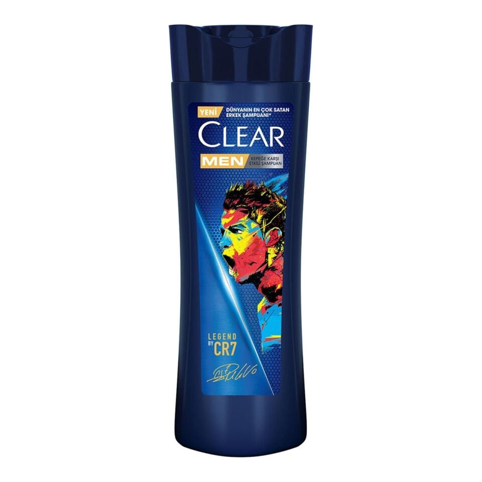 Clear Men Kepeğe Karşı Etkili Şampuan Legend By CR7 Cristiano Ronaldo 350 Ml