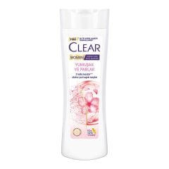 Clear Women Kepeğe Karşı Etkili Şampuan Yumuşak Parlak Kiraz Çiçeği Esansı & Keratin 350 Ml