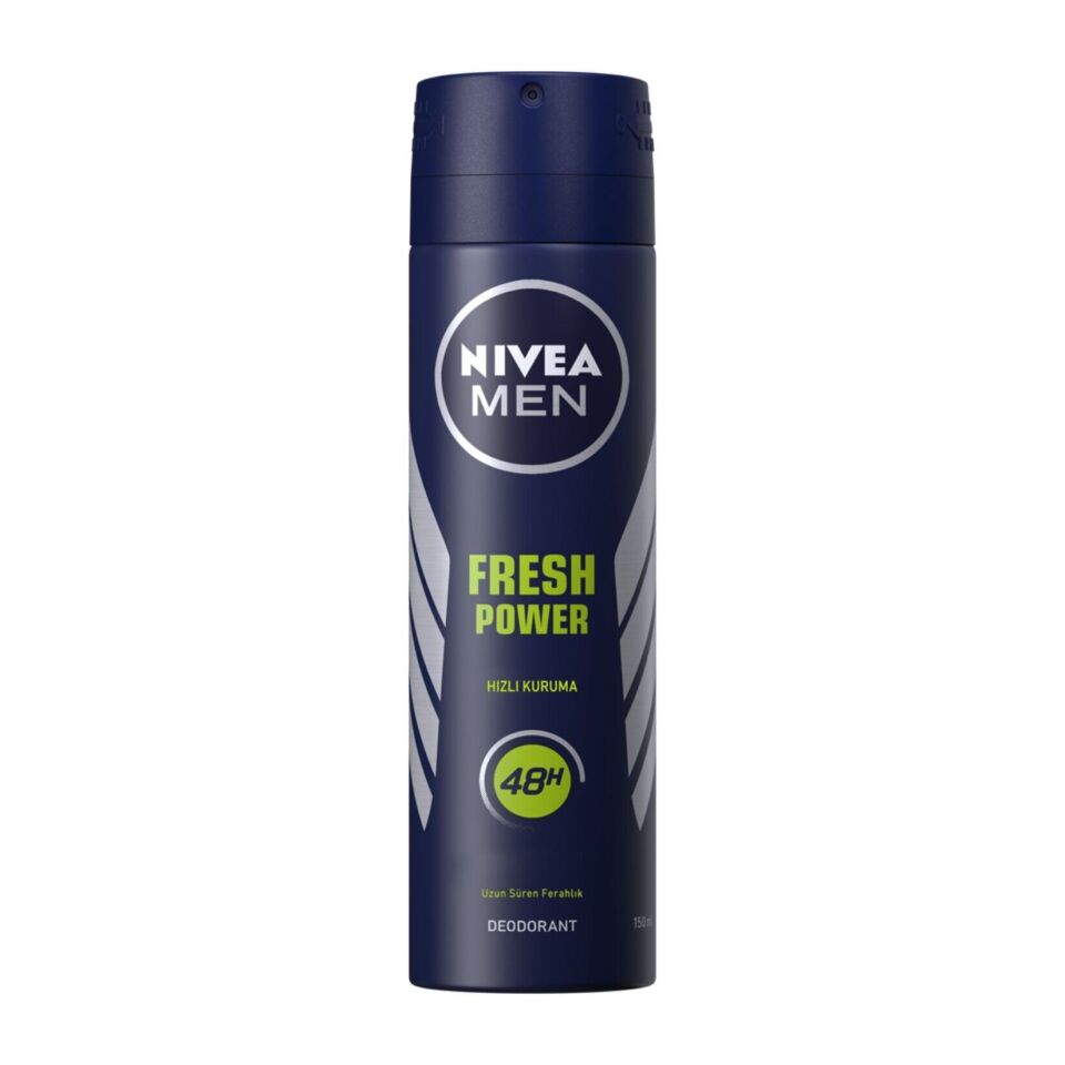 NIVEA Men Erkek Sprey Deodorant Fresh Power 150 Ml