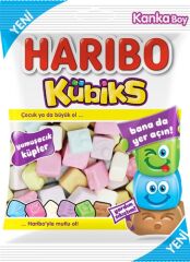 Haribo Kubiks Jelibon 80 gr 25 ADET