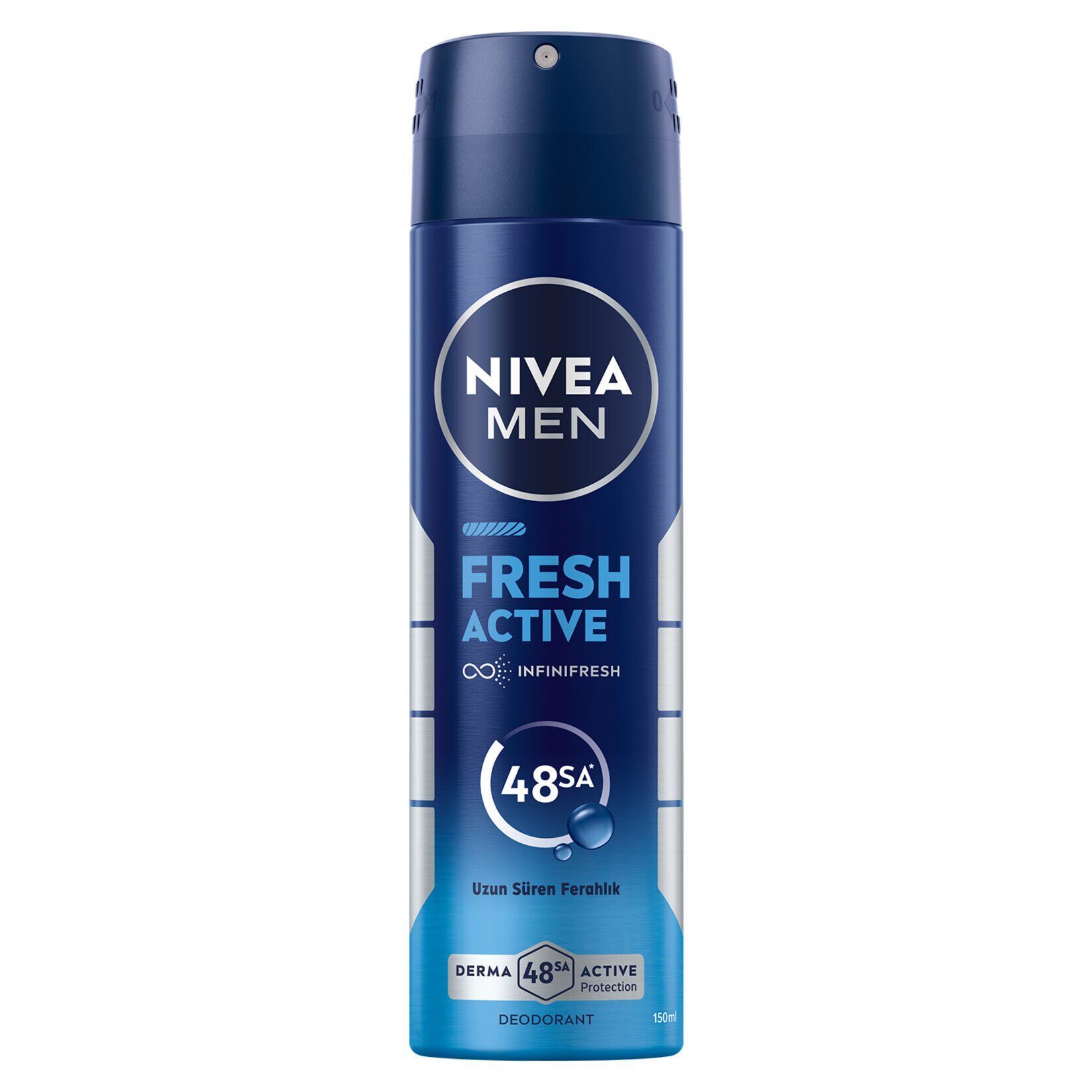 NIVEA MEN Erkek Sprey Deodorant Fresh Active 150 Ml