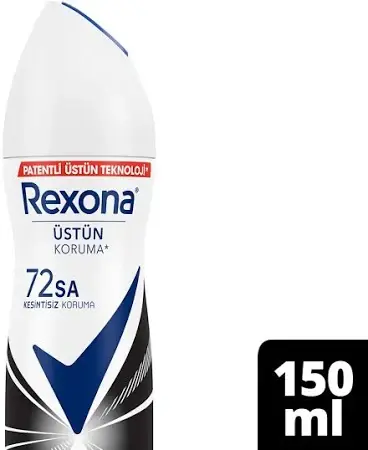 Rexona Kadın Sprey Deodorant Invisible Beyaz 150 Ml