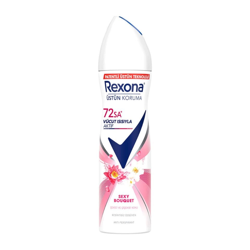 Rexona Kadın Sprey Deodorant Sexy Bouquet 150 Ml