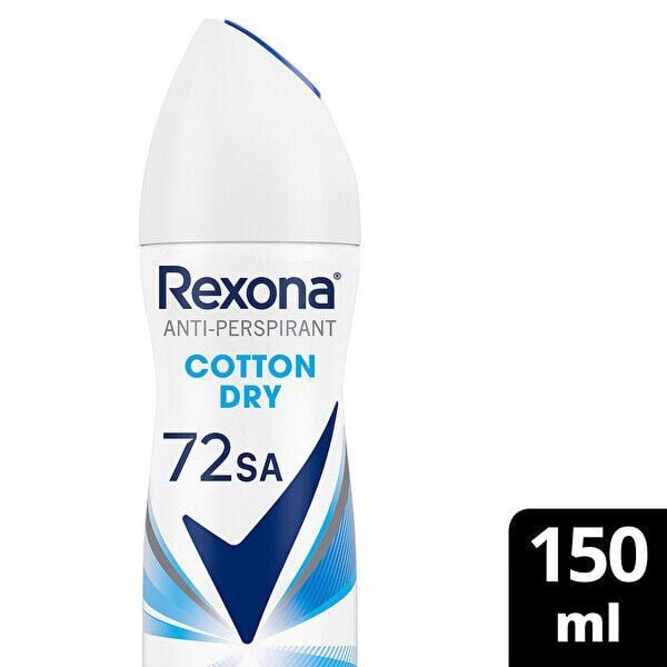 Rexona Kadın Sprey Deodorant Cotton Dry 150 Ml