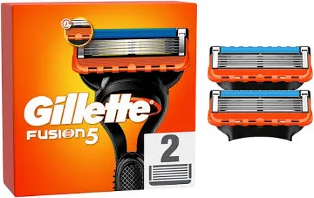 Gillette Fusion Yedek Tıraş Bıçağı 2 Adet
