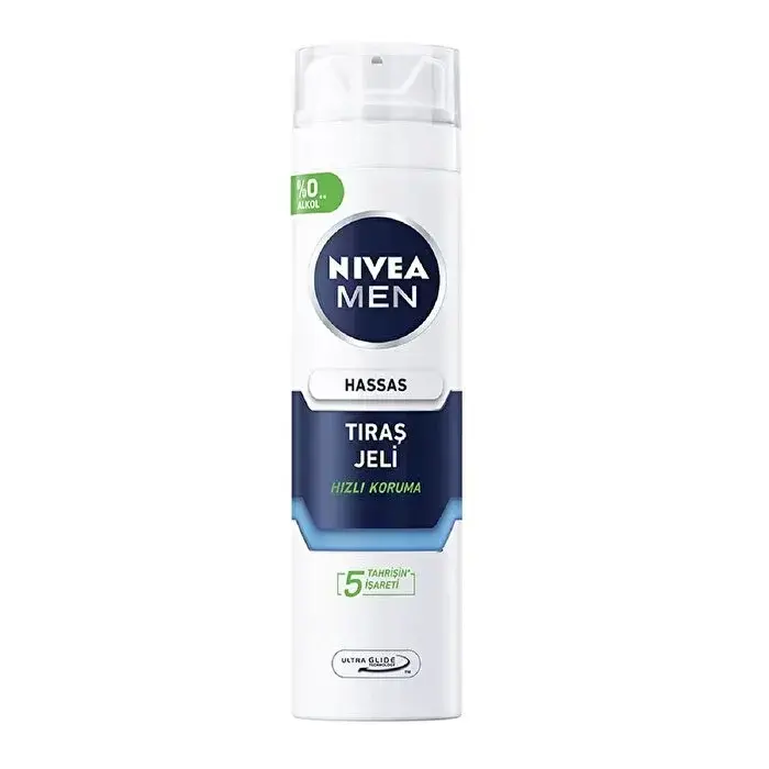 Nive Men  Hassas Ciltler için Tıraş Jeli 200 Ml