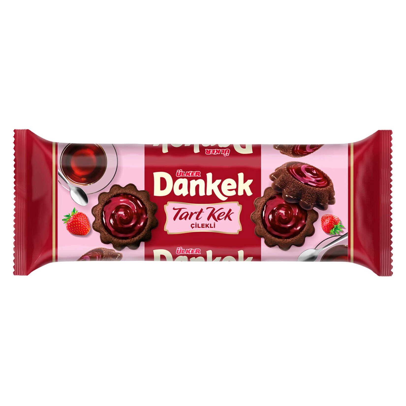 Dankek Tart Kek Çilekli 6X30Gx12