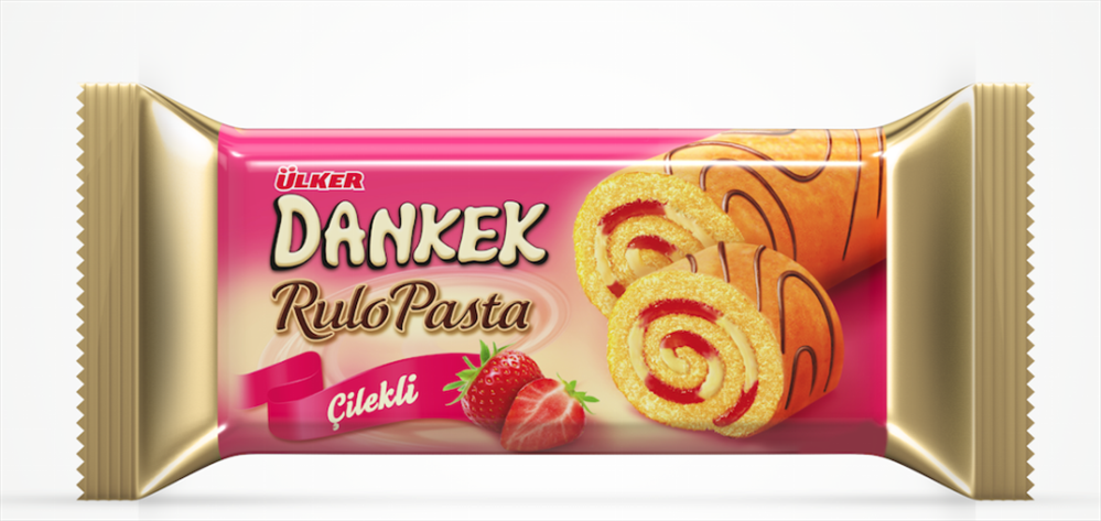 Dankek Rulo Pasta Çilekli 235Grx8