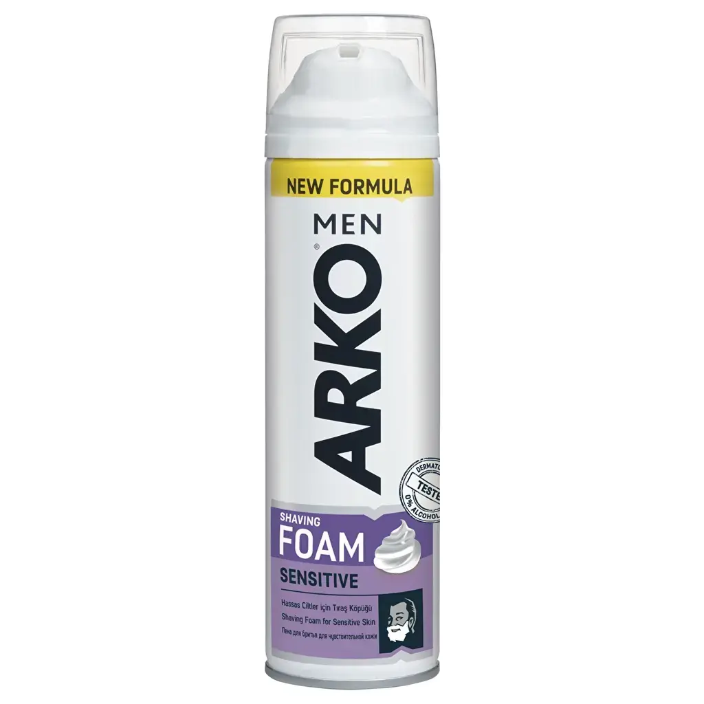 Arko Men Tıraş Köpüğü Sensitive 200 Ml