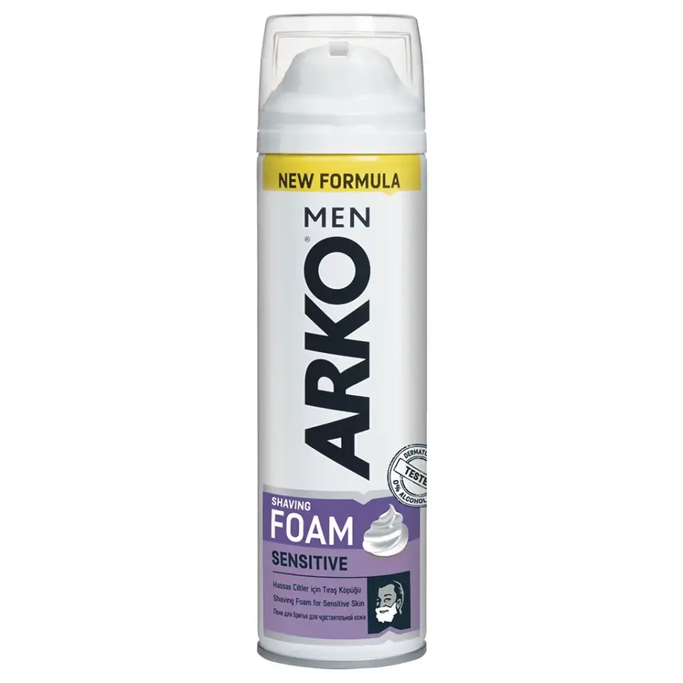 Arko Men Tıraş Köpüğü Sensitive 200 Ml