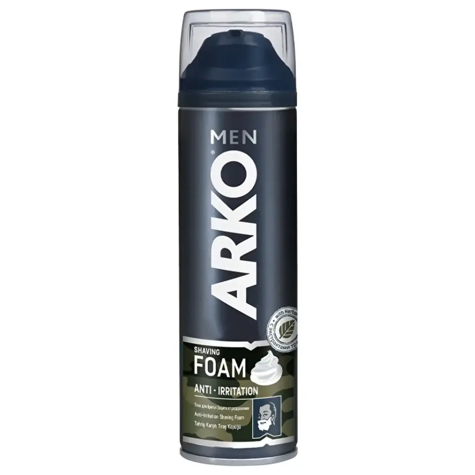 Arko Men Tıraş Köpüğü Tahriş Önleyici 200 Ml