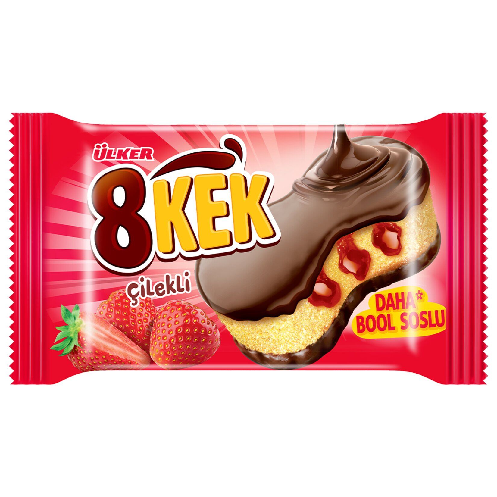 8 Kek Çilekli 55Grx24