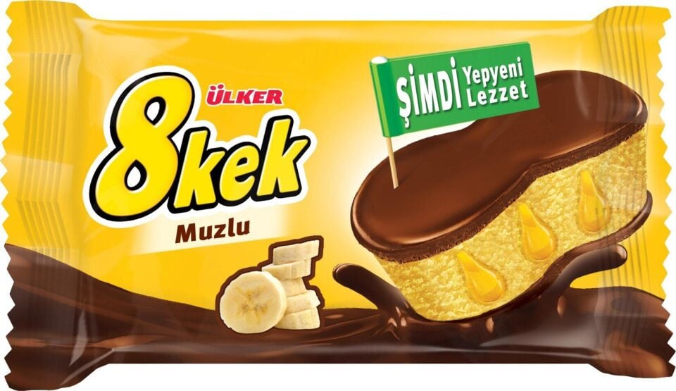 8 Kek Muzlu 55 Gr X 24 Adet