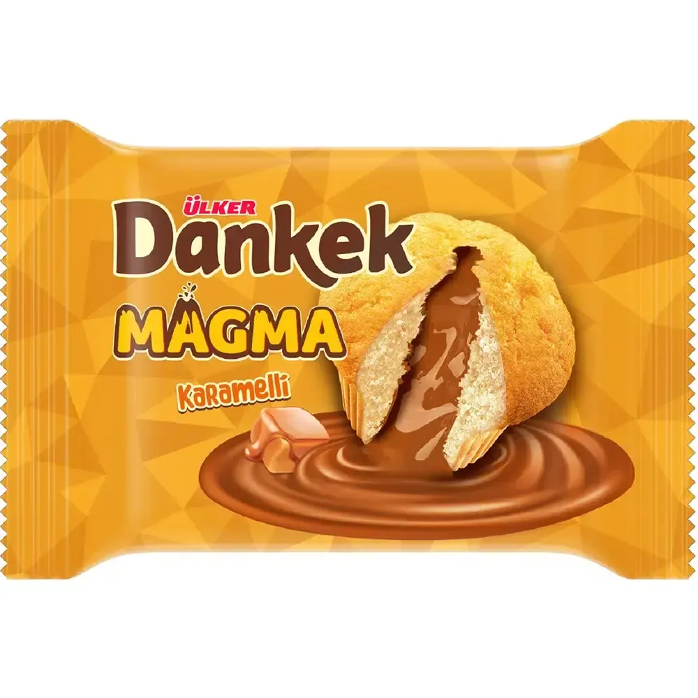 Ülker Dankek Magma Karamelli Kek 65 GR X 16 ADET