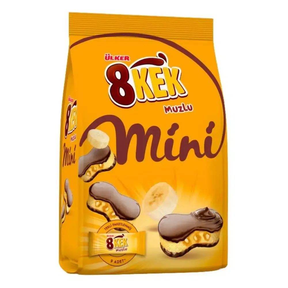 Ülker Dankek 8Kek Muzlu Mini Kek 162 GR X 10 ADET