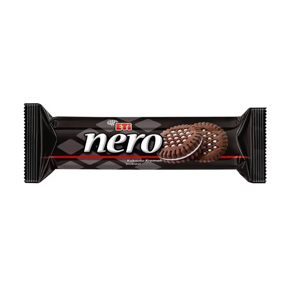 Eti Nero Kakaolu Kremalı Bisküvi 110 GR X 18 ADET