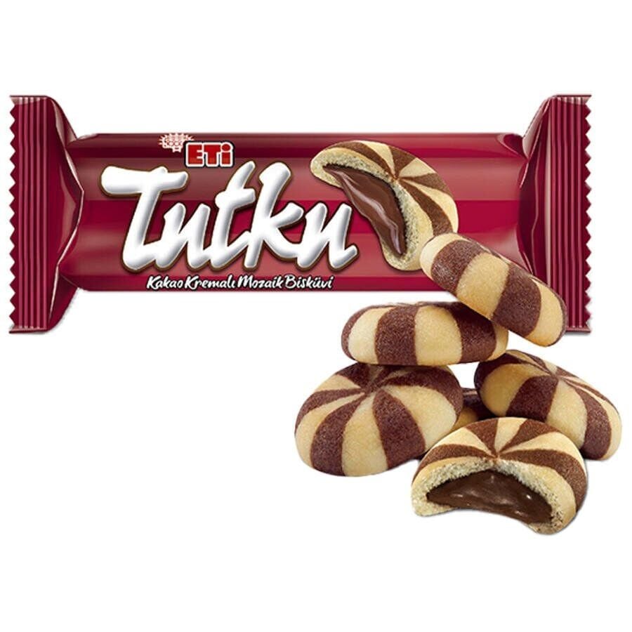 Eti Tutku Bisküvi 100 Gr X 24 Adet
