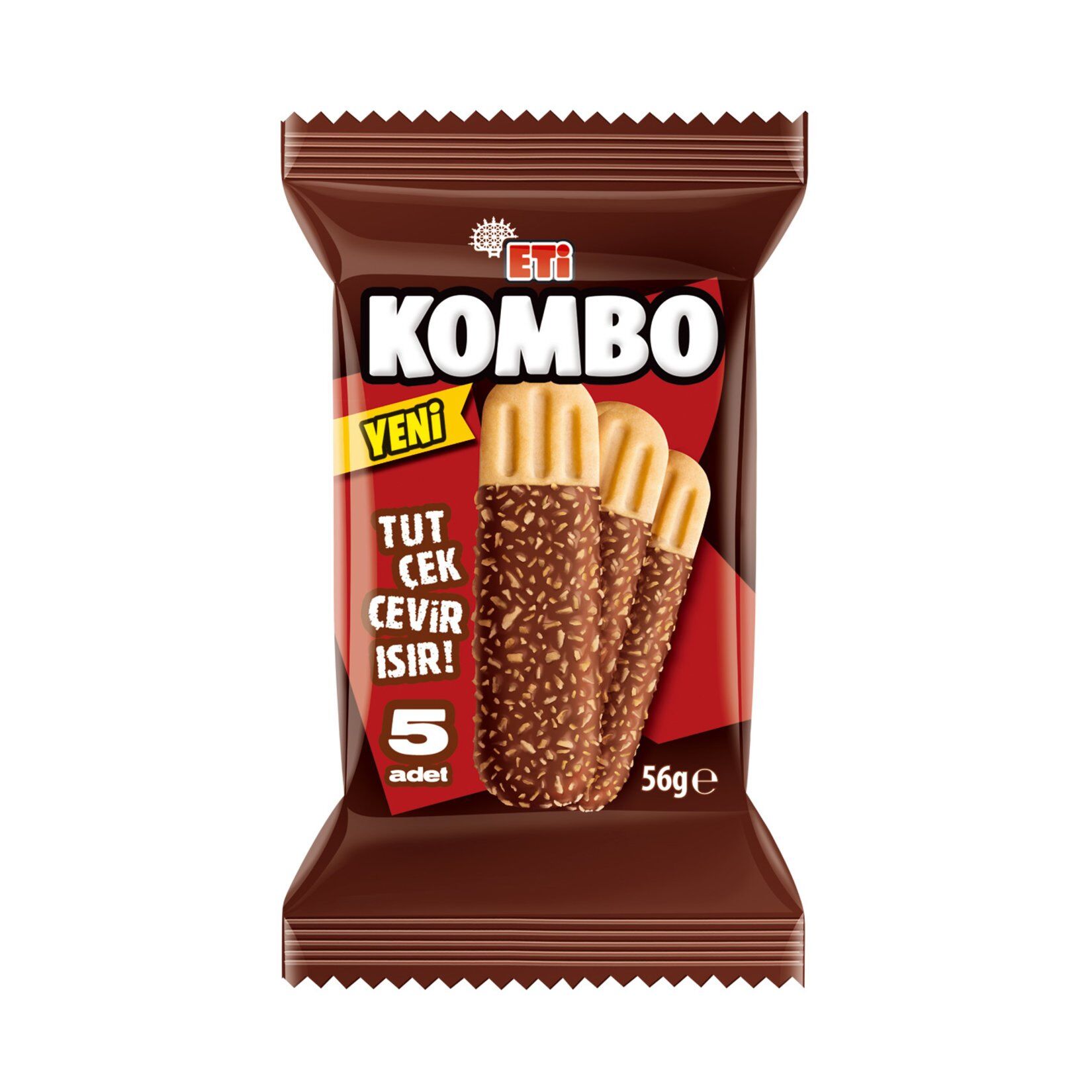 Eti Kombo Çikolata Kaplı Bisküvi 56 gr 18'Li