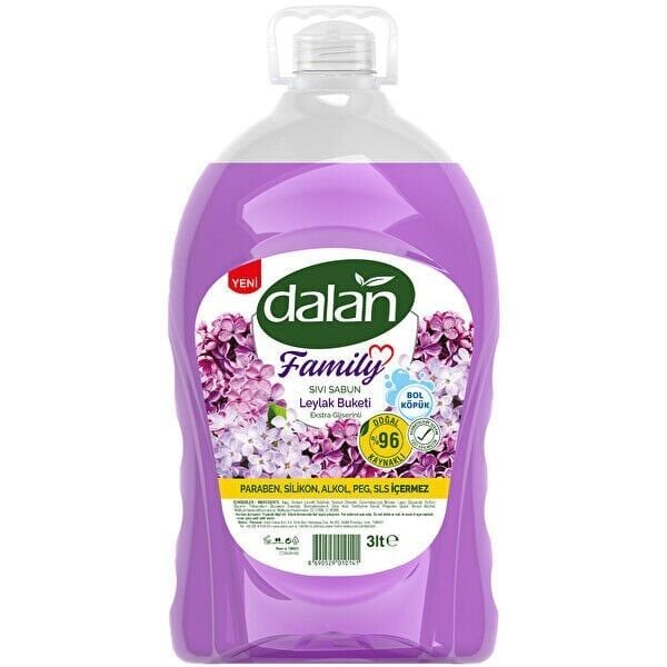 Dalan Sıvı Sabun Leylak 3 Lt