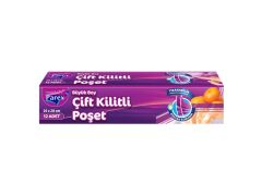 Parex Çift Kilitli Poşet Büyük 12'li