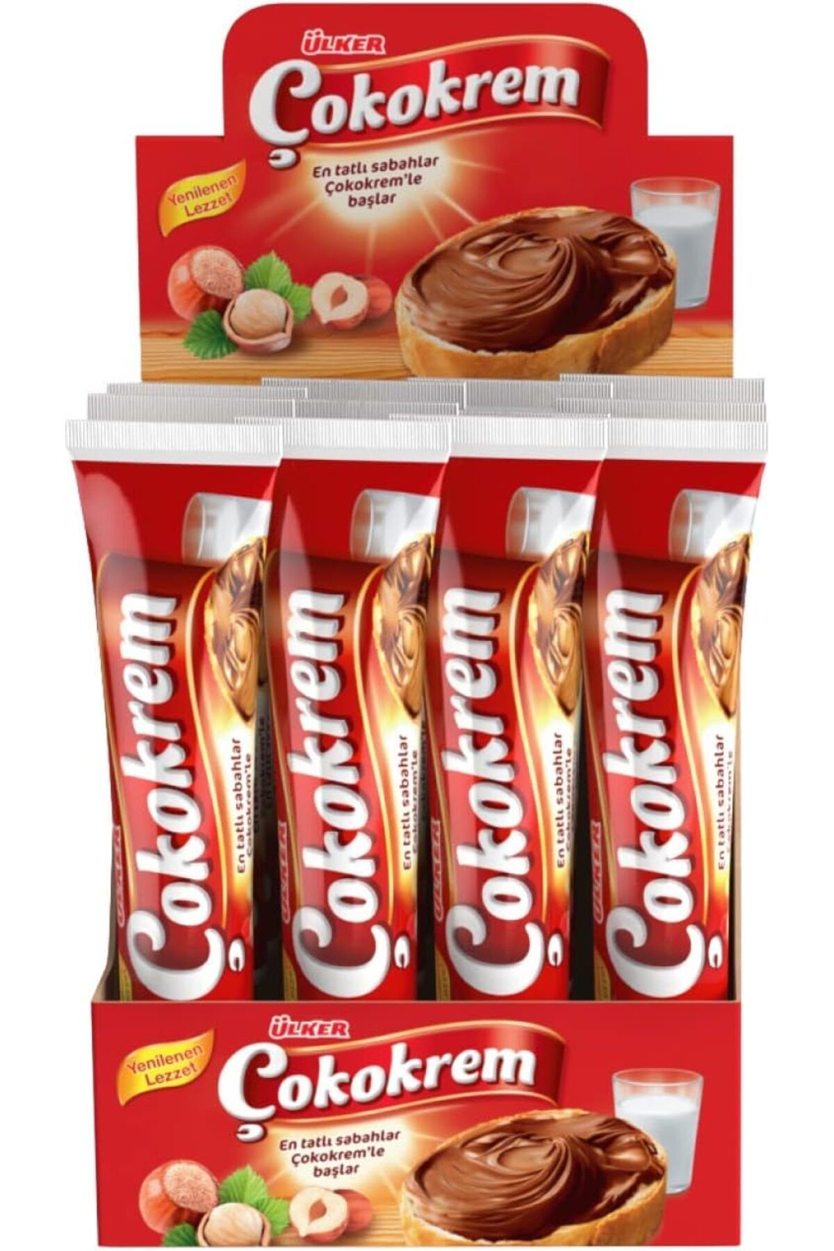 Ülker Çokokrem Kakaolu Fındık Kreması Tüp 40 G X 12 ADET