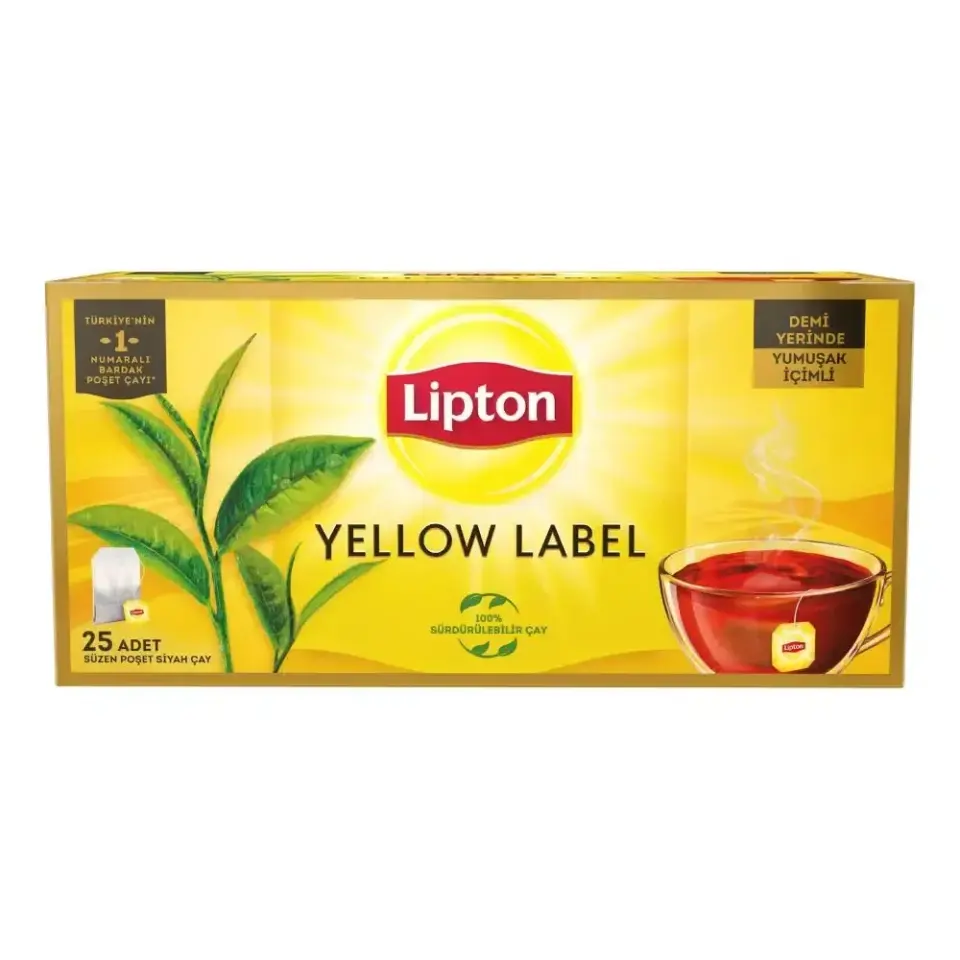 Lipton Yellow Label Bardak Poşet 25'li