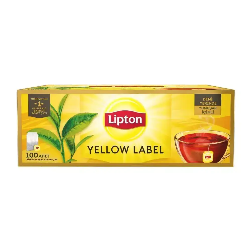 Lipton Yellow Label Bardak Poşet 100'lü