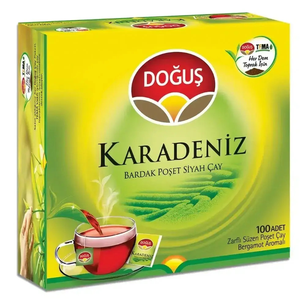 Doğuş Karadeniz Bardak Poşet Çay 100'lü