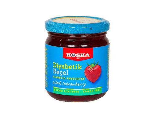 Koska Diyabetik Çilek Reçeli 240 Gr