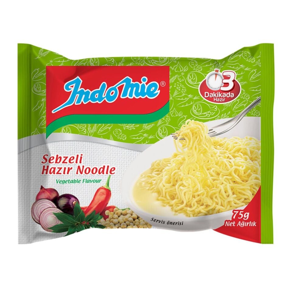 Indomie Sebzeli Noodle 75 Gr  X 6 Adet