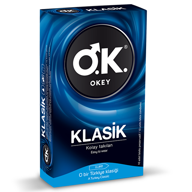 OKEY Klasik 10'Lu Prezervatif