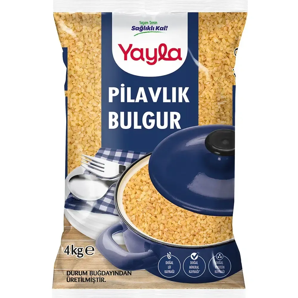 Yayla Pilavlık Bulgur 4 Kg