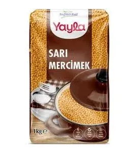 Yayla Sarı Mercimek 1 Kg